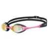 Arena Cobra Swipe Mirror Indoor Yellow Copper Pink 2 Arena Cobra Swipe Mirror Indoor Yellow Copper Pink -Boutique Natation cobra swipe mirror indoor yellow copper pink