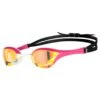 Arena Cobra Ultra Mirror Swipe Yellow Copper PINK Indoor 1 Arena Cobra Ultra Mirror Swipe Yellow Copper PINK Indoor -Boutique Natation cobra ultra mirror swipe pink indoor