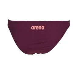 Arena Culotte Solid Red Wine -Boutique Natation culotte de maillot femme 2 pieces solid red wine 2