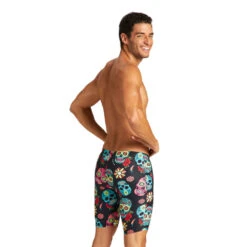 Boutique Natation -Boutique Natation jammer homme crazy skulls carnival black black multi 1