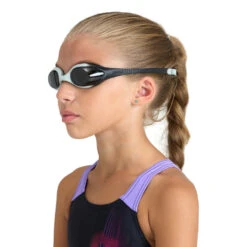 Arena Lunettes Junior - Spider - Smoke Grey Black -Boutique Natation lunettes junior spider smoke grey black 5