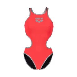 Maillot De Bain Femme Arena One Biglogo Red Silver
