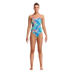 FUNKITA Maillot De Bain Femme - Eco Single Poptail