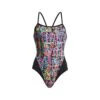 FUNKITA Maillot De Bain Femme - FLICKERING FOREST -Boutique Natation maillot de bain femme flickering forest