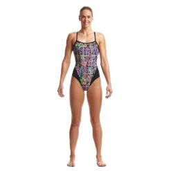 FUNKITA Maillot De Bain Femme - FLICKERING FOREST -Boutique Natation maillot de bain femme flickering forest 2