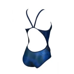 Arena Maillot De Bain Femme Iconic Superfly Back Navy Space Blue Multi -Boutique Natation maillot de bain femme iconic superfly back navy space blue multi 4