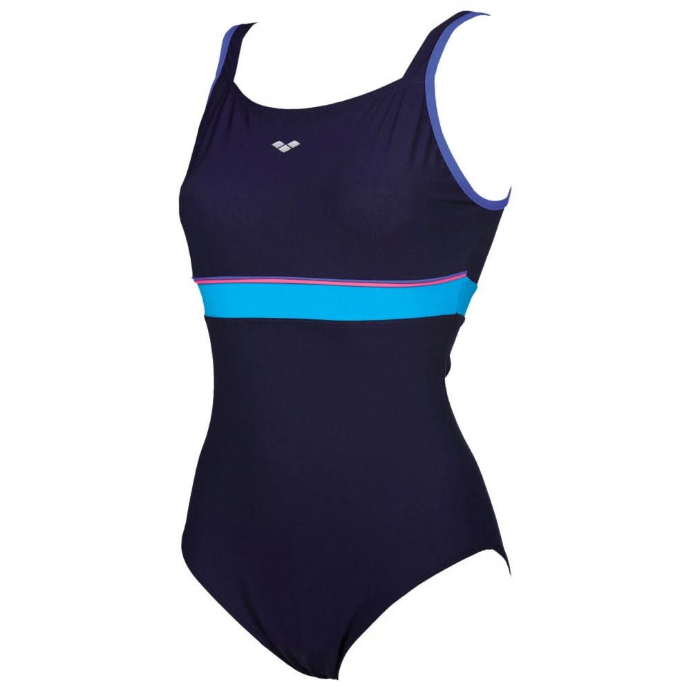 Arena Maillot De Bain Femme - MOVY WING BACK Navy Turquoise 3 Arena Maillot De Bain Femme - MOVY WING BACK Navy Turquoise
