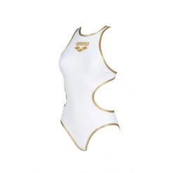 Arena Maillot De Bain Femme One Biglogo White Gold