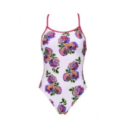 Arena Maillot De Bain Femme Roses Lace Neon White Multi -Boutique Natation maillot de bain femme roses lace neon white multi 2