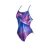 Arena Maillot De Bain Femme Shading Prism Neon Blue -Boutique Natation maillot de bain femme shading prism neon blue