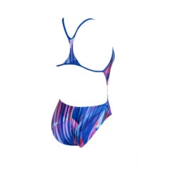 Arena Maillot De Bain Femme Shading Prism Neon Blue -Boutique Natation maillot de bain femme shading prism neon blue 2