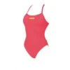 Arena Maillot De Bain Femme - Solid Light Tech -fluo Red -Boutique Natation maillot de bain femme solid light tech fluo red