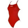 Arena Maillot De Bain Femme - Solid Light Tech - Red -Boutique Natation maillot de bain femme solid light tech rouge