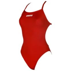Arena Maillot De Bain Femme - Solid Light Tech - Red