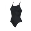 Arena Maillot De Bain Femme Team Stripe Black Black