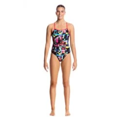 FUNKITA Maillot De Bain Femme - TEST SIGNAL -Boutique Natation maillot de bain femme test signal 1