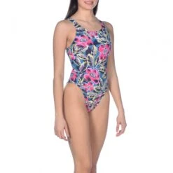 Arena Maillot De Bain Femme Tropical Sketch -Boutique Natation maillot de bain femme tropical sketch 2