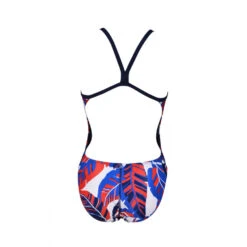 Arena Maillot De Bain Femme - Tropicals Challenge Back One Piece Navy Red Multi -Boutique Natation maillot de bain femme tropicals challenge black one piece 7