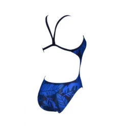 Arena Maillot De Bain Femme - Tropicals Challenge Back One Piece Navy Multi -Boutique Natation maillot de bain femme tropicals challenge black one piece copie 3