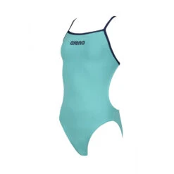 Arena Maillot De Bain Fille - Solid Light Tech Junior Mint Navy