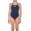 Arena Maillot De Bain Fille - Solid Light Tech Junior Navy -Boutique Natation maillot de bain fille solid light tech junior navy