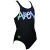 Arena Maillot De Bain Fille - Sparkle Noir -Boutique Natation maillot de bain fille sparkle noir