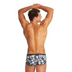 Arena Maillot De Bain Homme Crazy Camo Cats Black White Multi -Boutique Natation maillot de bain homme crazy camo cats black white multi 6