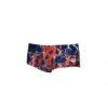 Arena Maillot De Bain Homme - Earth Texture Low Waist Short Navy Red Multi -Boutique Natation maillot de bain homme earth texture low waist short navy red multi