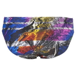 Arena Maillot De Bain Homme Iridiscent Stripe Brief Black Multi -Boutique Natation maillot de bain homme iridiscent stripe brief black multi 2