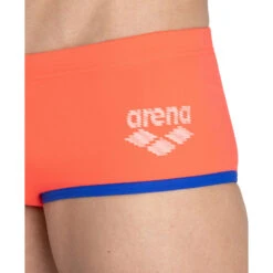 Arena Maillot De Bain Homme One Biglogo Fluo Red Neon Blue -Boutique Natation maillot de bain homme one biglogo fluo red neon blue 3