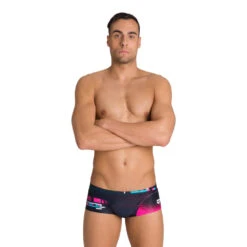 Arena Maillot De Bain Homme - One Debug Black Multi -Boutique Natation maillot de bain homme one debug black multi 3