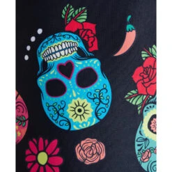 Arena Maillot Fille Crazy Skulls Carnival Freak Rose Black Multi -Boutique Natation maillot fille crazy skulls carnival freak rose black multi 6