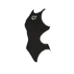 Arena Maillot De Bain Femme One Biglogo Noir Silver