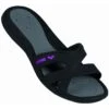 Arena Claquettes Femme - ATHENA - Black Grey 2 Arena Claquettes Femme - ATHENA - Black Grey -Boutique Natation sandale femme athena black grey