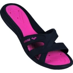 Arena Claquettes Femme - ATHENA - Black Petunia