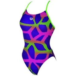 Arena Maillot De Bain Femme - Spider - Myrtille