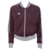 Arena Veste Icons Femme Relax IV Team Red Wine Grey -Boutique Natation veste icons femme relax iv team red wine grey
